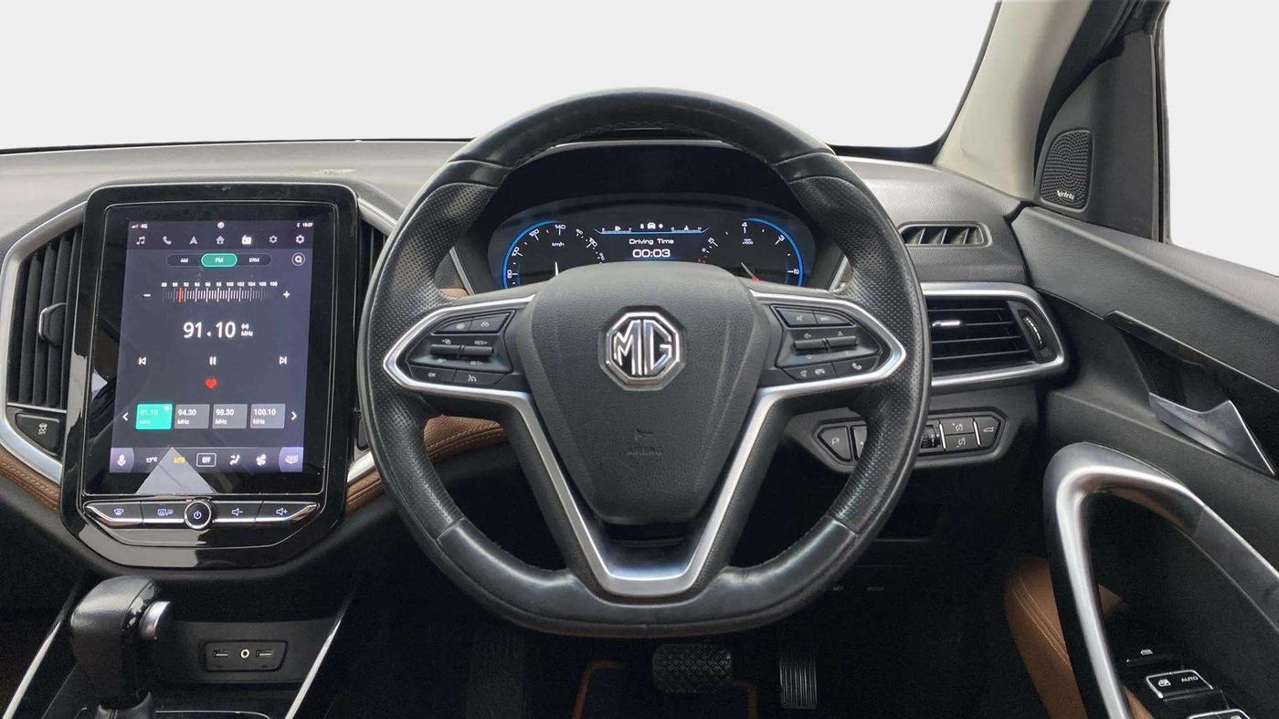 2020 MG HECTOR PLUS SHARP 1.5 PETROL TURBO DCT 6-STR, Petrol, Automatic, 61,912 km, Steering Wheel Close Up