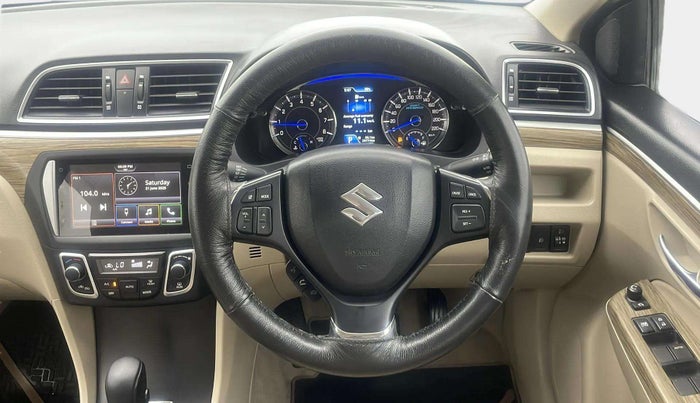 2022 Maruti Ciaz ZETA AT 1.5  SHVS PETROL, Petrol, Automatic, 20,727 km, Steering Wheel Close Up