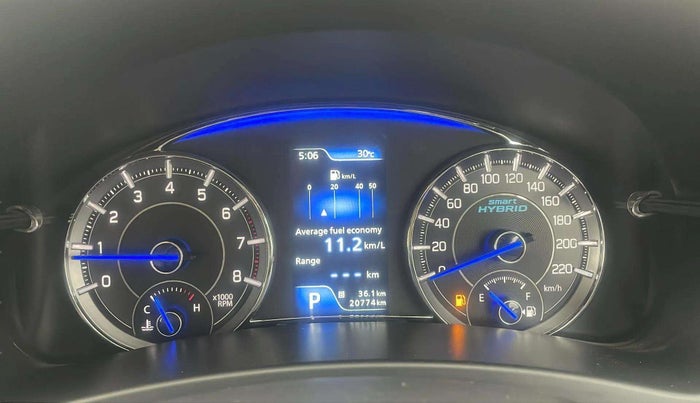 2022 Maruti Ciaz ZETA AT 1.5  SHVS PETROL, Petrol, Automatic, 20,727 km, Odometer Image