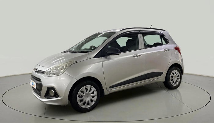 2014 Hyundai Grand i10 SPORTZ 1.2 KAPPA VTVT, Petrol, Manual, 58,038 km, Left Front Diagonal