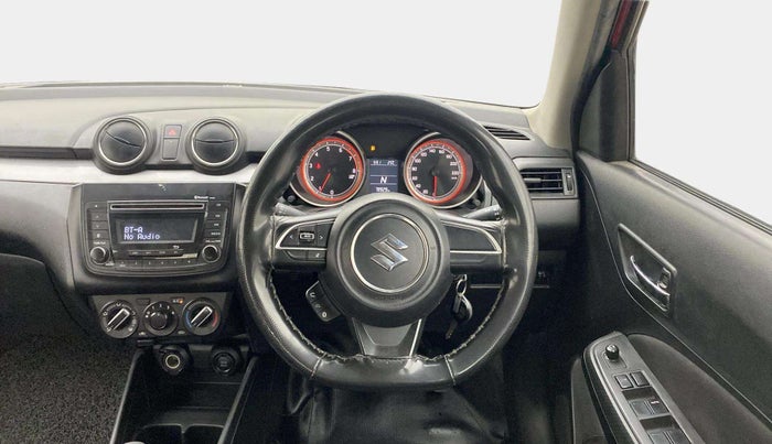 2018 Maruti Swift VXI AMT, Petrol, Automatic, 78,929 km, Steering Wheel Close Up