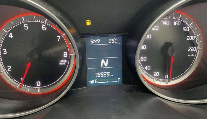 2018 Maruti Swift VXI AMT, Petrol, Automatic, 78,929 km, Odometer Image