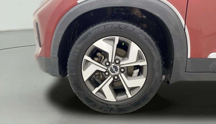 2022 KIA SONET HTE 1.5, Diesel, Manual, 75,817 km, Left Front Wheel