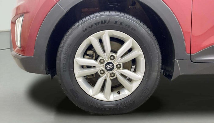 2017 Hyundai Creta S PLUS 1.4 DIESEL, Diesel, Manual, 41,429 km, Left Front Wheel
