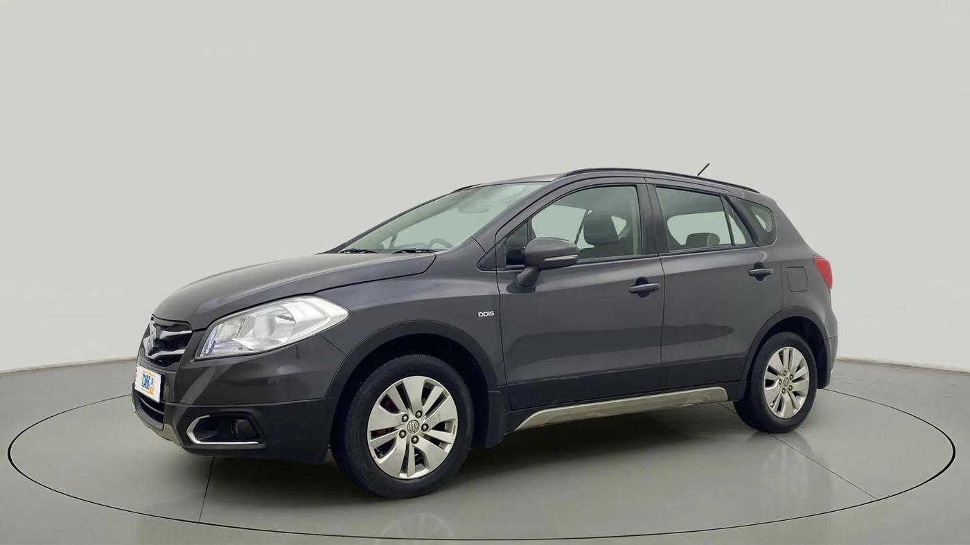 2015 Maruti S Cross ZETA 1.3, Diesel, Manual, 40,546 km, Left Front Diagonal