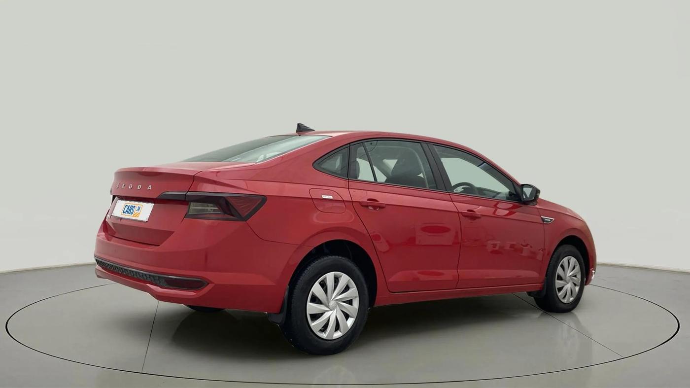 2022 Skoda SLAVIA ACTIVE 1.0L TSI MT, Petrol, Manual, 30,168 km, Right Back Diagonal
