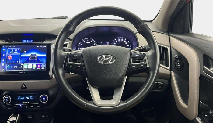 2016 Hyundai Creta SX PLUS AT 1.6 PETROL, Petrol, Automatic, 43,537 km, Steering Wheel Close Up