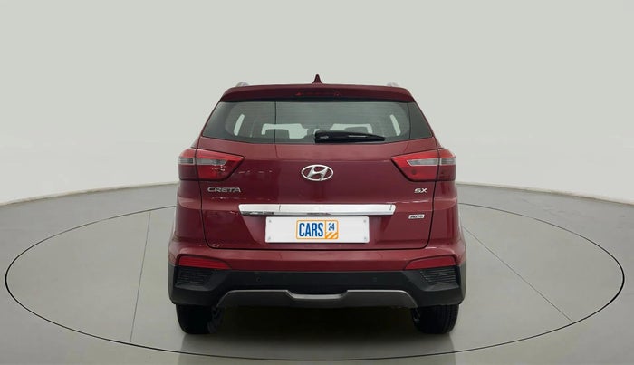 2016 Hyundai Creta SX PLUS AT 1.6 PETROL, Petrol, Automatic, 43,537 km, Back/Rear