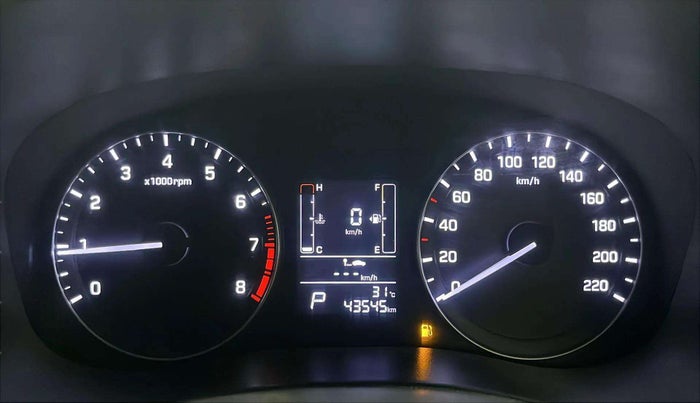 2016 Hyundai Creta SX PLUS AT 1.6 PETROL, Petrol, Automatic, 43,537 km, Odometer Image