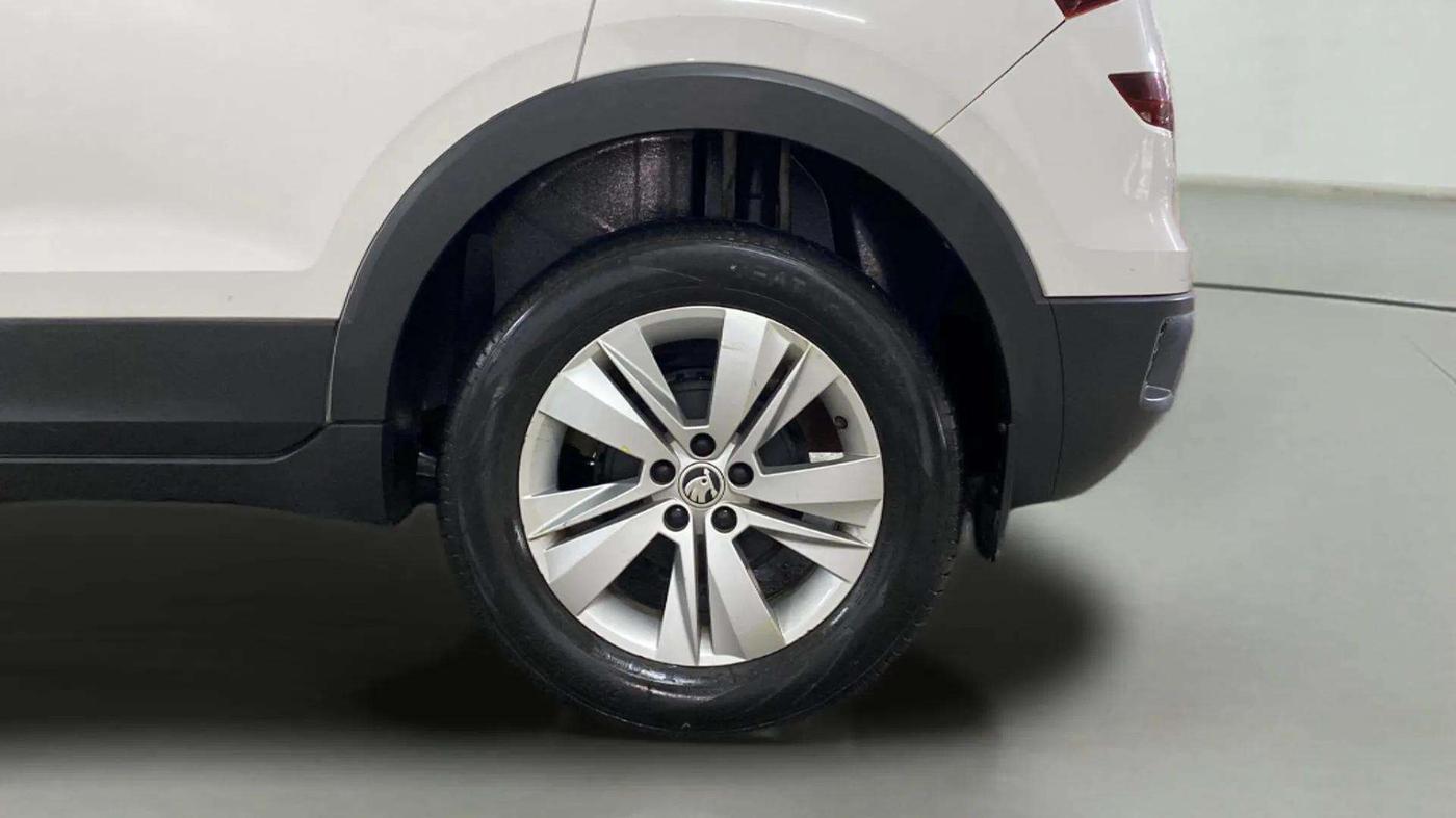 2022 Skoda KUSHAQ AMBITION 1.0L TSI MT, Petrol, Manual, 19,509 km, Left Rear Wheel