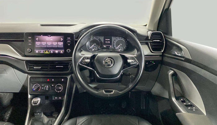 2022 Skoda KUSHAQ AMBITION 1.0L TSI MT, Petrol, Manual, 19,509 km, Steering Wheel Close Up