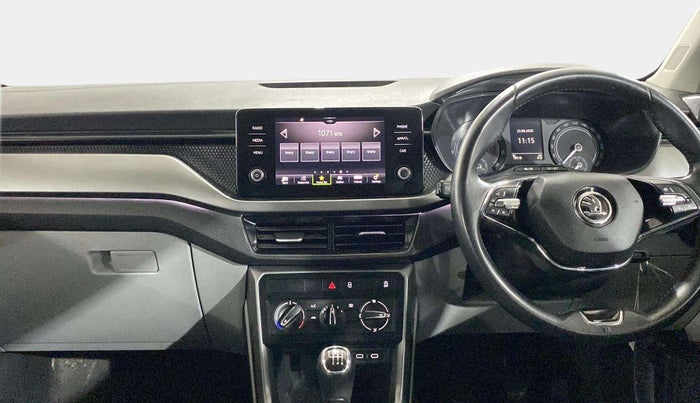 2022 Skoda KUSHAQ AMBITION 1.0L TSI MT, Petrol, Manual, 19,509 km, Air Conditioner