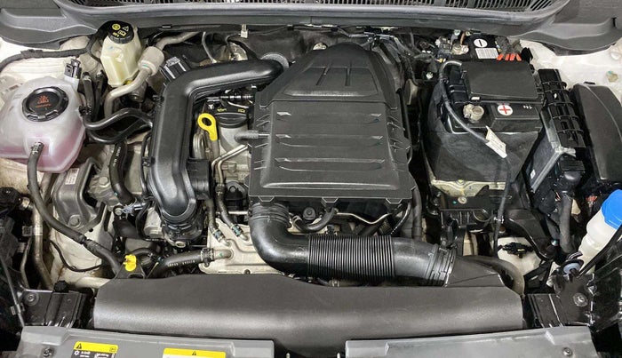 2022 Skoda KUSHAQ AMBITION 1.0L TSI MT, Petrol, Manual, 19,509 km, Engine View