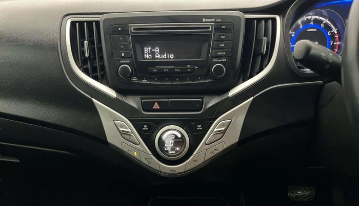 2017 Maruti Baleno ZETA CVT PETROL 1.2, Petrol, Automatic, 44,462 km, Air Conditioner