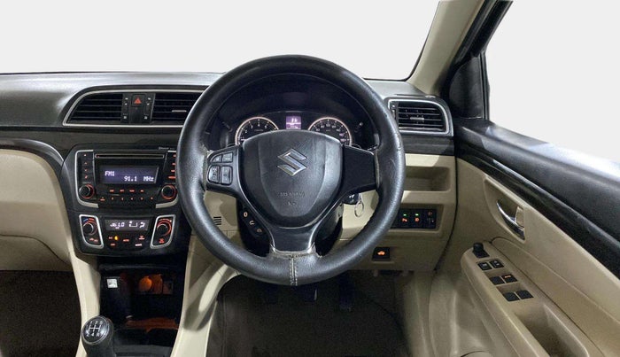 2016 Maruti Ciaz VXI+, Petrol, Manual, 87,575 km, Steering Wheel Close Up