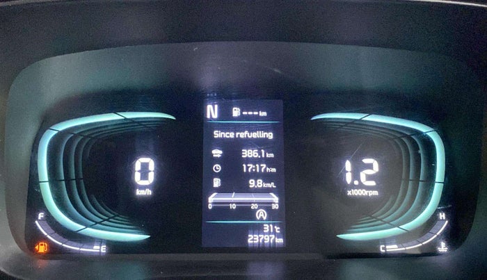 2023 KIA CARENS PREMIUM 1.5 PETROL 7 STR, Petrol, Manual, 23,789 km, Odometer Image