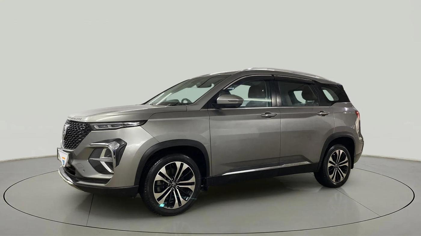 2021 MG HECTOR PLUS SHARP 1.5 PETROL TURBO DCT 6-STR, Petrol, Automatic, 33,843 km, Left Front Diagonal