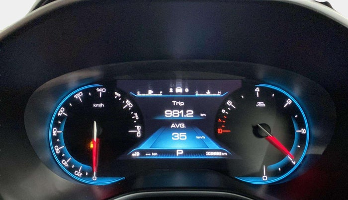 2021 MG HECTOR PLUS SHARP 1.5 PETROL TURBO DCT 6-STR, Petrol, Automatic, 33,843 km, Odometer Image