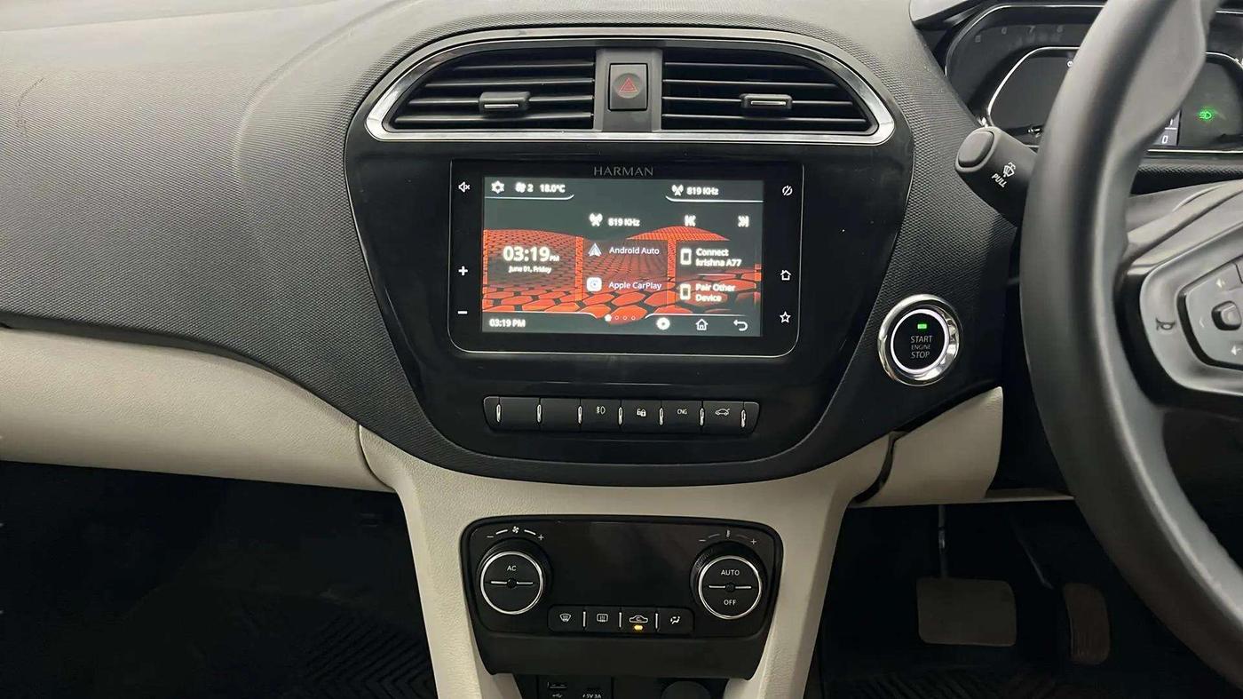 2024 Tata TIGOR XZA Plus iCNG , CNG, Automatic, 15,203 km, Air Conditioner