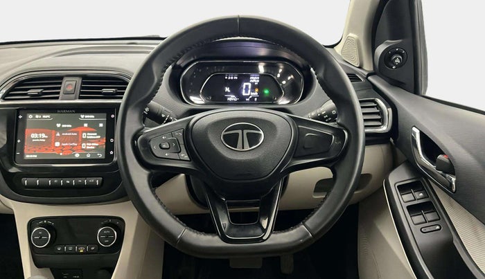 2024 Tata TIGOR XZA Plus iCNG , CNG, Automatic, 15,080 km, Steering Wheel Close Up