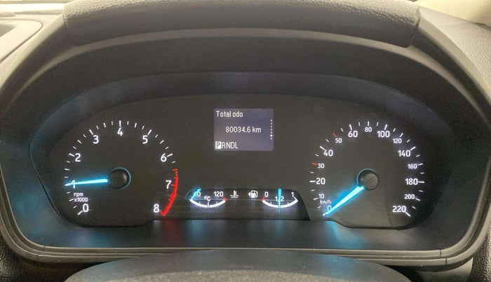 2018 Ford Ecosport TREND + 1.5L PETROL AT, Petrol, Automatic, 80,031 km, Odometer Image