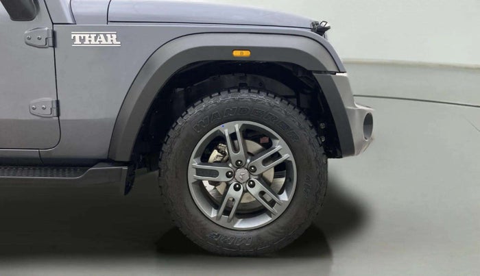 2024 Mahindra Thar LX P 2WD AT HT, Petrol, Automatic, 3,354 km, Right Front Wheel