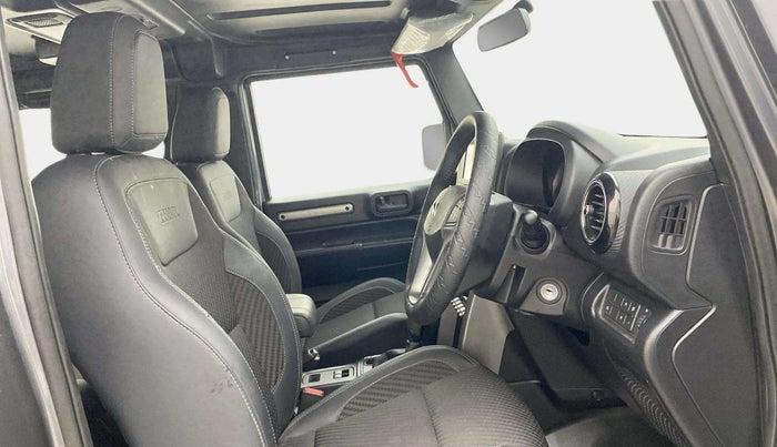2024 Mahindra Thar LX P 2WD AT HT, Petrol, Automatic, 3,354 km, Right Side Front Door Cabin