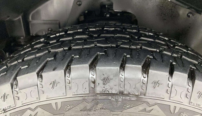 2024 Mahindra Thar LX P 2WD AT HT, Petrol, Automatic, 3,354 km, Left Front Tyre Tread
