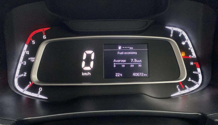 2021 KIA SONET HTK PLUS 1.5, Diesel, Manual, 40,621 km, Odometer Image