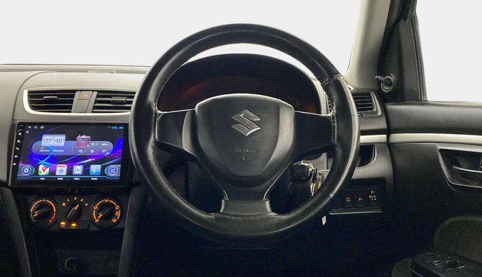 2017 Maruti Swift LXI (O), Petrol, Manual, 63,565 km, Steering Wheel Close Up