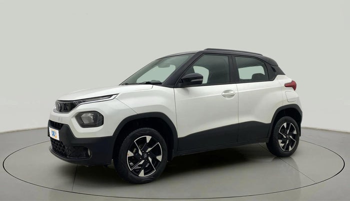 2024 Tata PUNCH Creative Dual Tone AMT Sunroof , Petrol, Automatic, 7,296 km, Left Front Diagonal