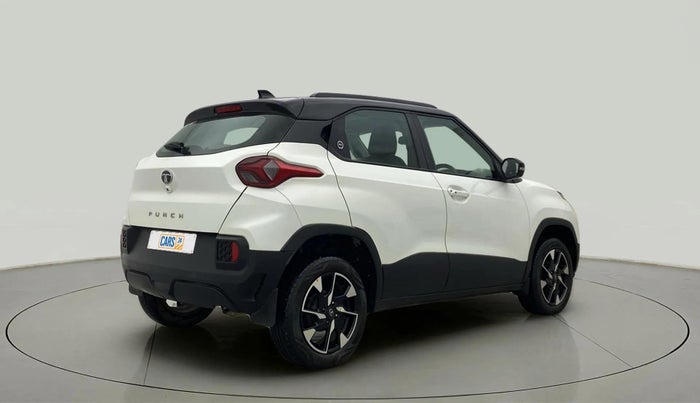 2024 Tata PUNCH Creative Dual Tone AMT Sunroof , Petrol, Automatic, 7,296 km, Right Back Diagonal