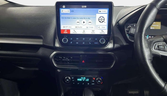 2018 Ford Ecosport TREND + 1.5L PETROL AT, Petrol, Automatic, 66,498 km, Air Conditioner