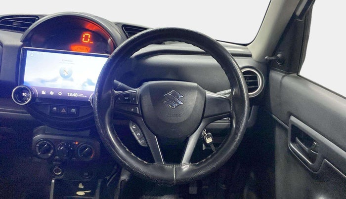 2020 Maruti S PRESSO VXI PLUS AMT, Petrol, Automatic, 27,292 km, Steering Wheel Close Up