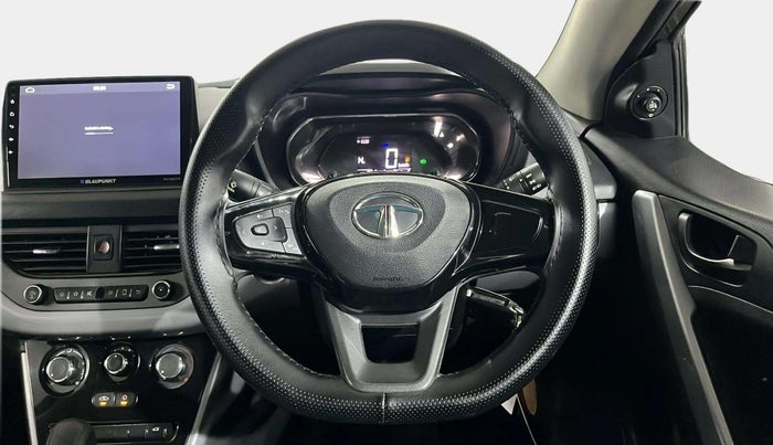 2020 Tata NEXON XMA SUNROOF PETROL, Petrol, Automatic, 29,090 km, Steering Wheel Close Up