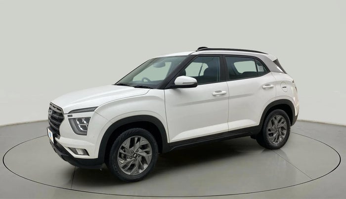 2021 Hyundai Creta SX (O) 1.4 TURBO DCT, Petrol, Automatic, 87,810 km, Left Front Diagonal