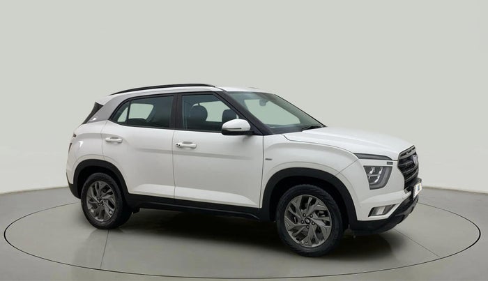 2021 Hyundai Creta SX (O) 1.4 TURBO DCT, Petrol, Automatic, 87,810 km, Right Front Diagonal