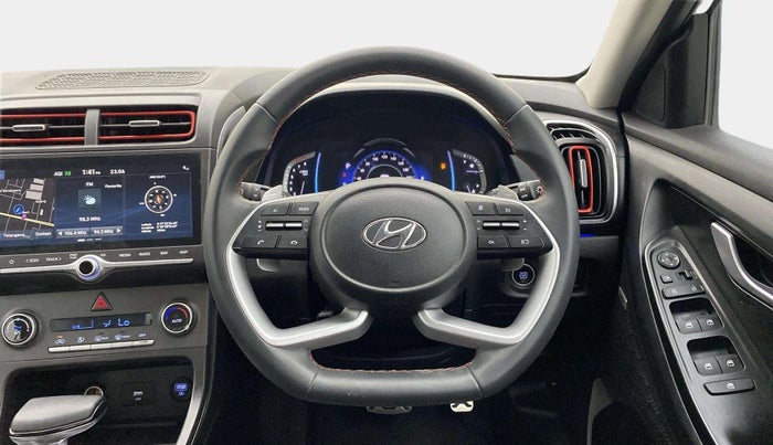 2021 Hyundai Creta SX (O) 1.4 TURBO DCT, Petrol, Automatic, 87,810 km, Steering Wheel Close Up