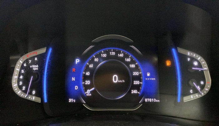 2021 Hyundai Creta SX (O) 1.4 TURBO DCT, Petrol, Automatic, 87,810 km, Odometer Image