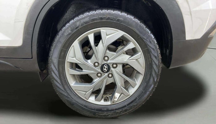 2021 Hyundai Creta SX (O) 1.4 TURBO DCT, Petrol, Automatic, 87,810 km, Left Rear Wheel