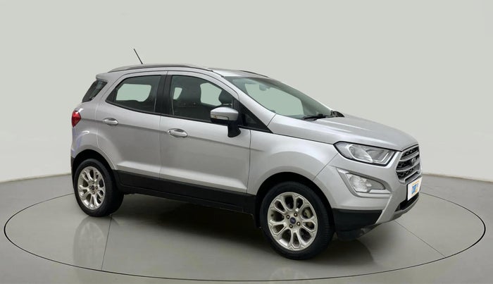 2018 Ford Ecosport TITANIUM + 1.5L PETROL AT, Petrol, Automatic, 66,638 km, Right Front Diagonal