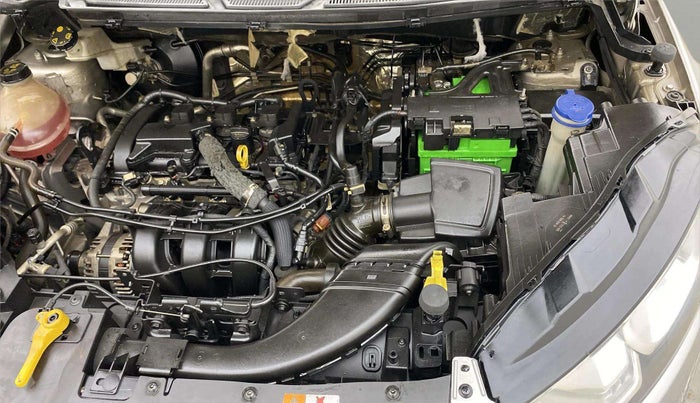 2018 Ford Ecosport TITANIUM + 1.5L PETROL AT, Petrol, Automatic, 66,638 km, Engine View - Left