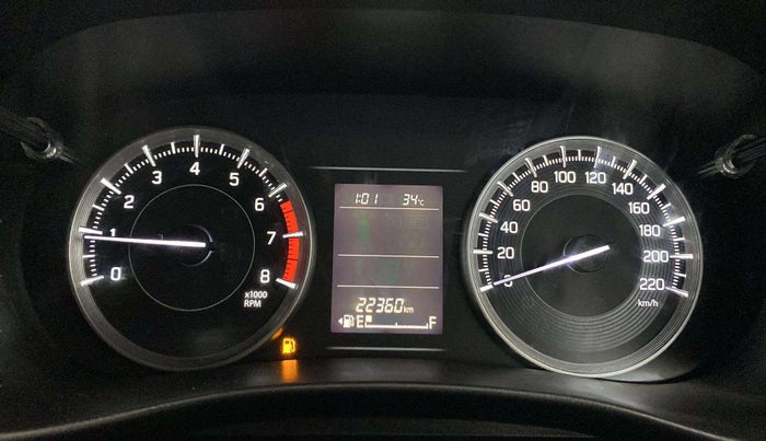 2023 Maruti Baleno SIGMA PETROL 1.2, Petrol, Manual, 22,352 km, Odometer Image