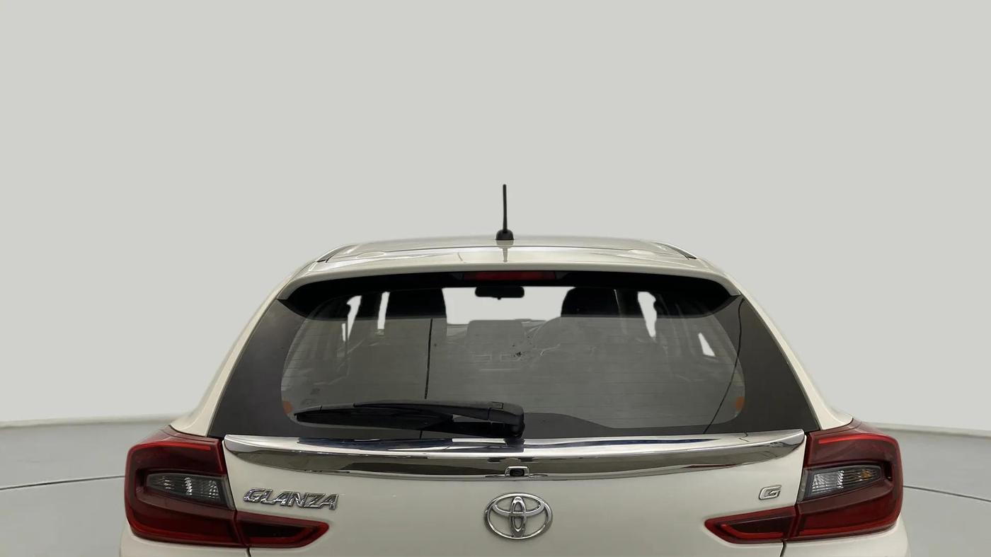 2023 Toyota Glanza G AMT, Petrol, Automatic, 25,499 km, Rear Windshield