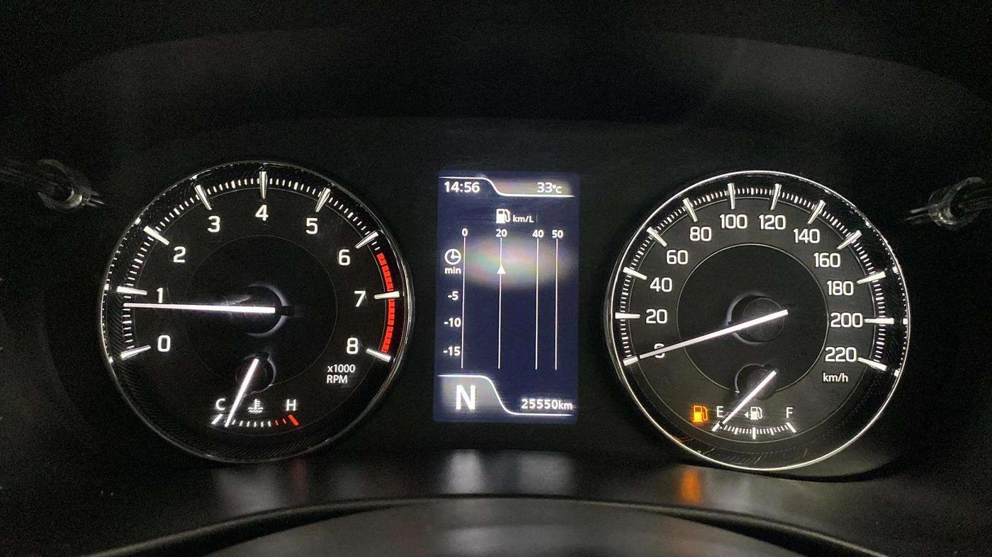 2023 Toyota Glanza G AMT, Petrol, Automatic, 25,499 km, Odometer Image