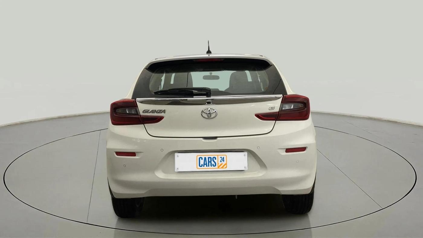 2023 Toyota Glanza G AMT, Petrol, Automatic, 25,499 km, Back/Rear