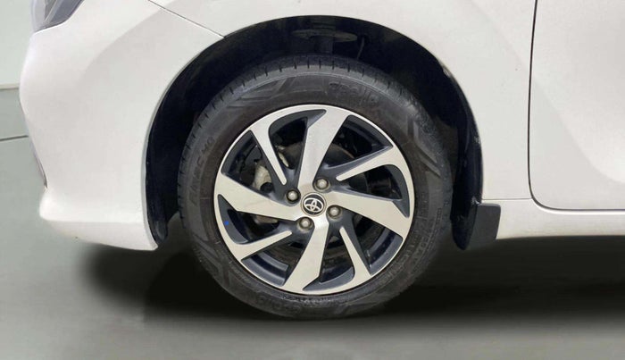 2023 Toyota Glanza G AMT, Petrol, Automatic, 25,499 km, Left Front Wheel