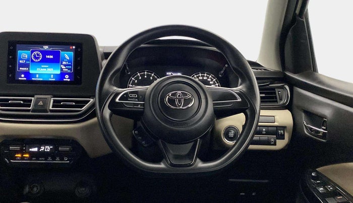 2023 Toyota Glanza G AMT, Petrol, Automatic, 25,499 km, Steering Wheel Close Up
