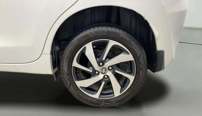2023 Toyota Glanza G AMT, Petrol, Automatic, 25,499 km, Left Rear Wheel