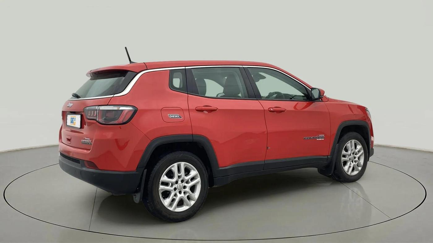 2020 Jeep Compass SPORT PLUS 2.0 DIESEL, Diesel, Manual, 28,446 km, Right Back Diagonal